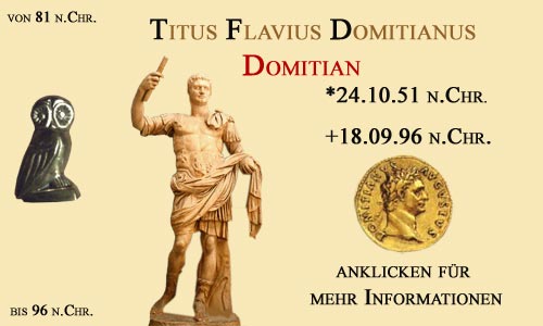 Kaiser Titus Flavius Domitianus (Domitian)